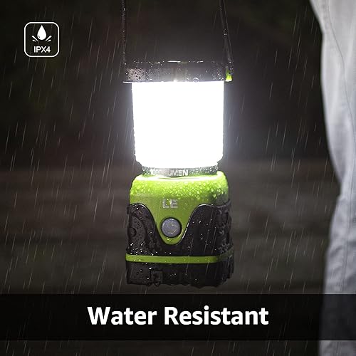 Miniatura 5 de Paquete - 2 artículos 2 faros LED recargables para correr, campamento, senderismo, paquete de 2 linternas LED impermeables para acampar con pilas