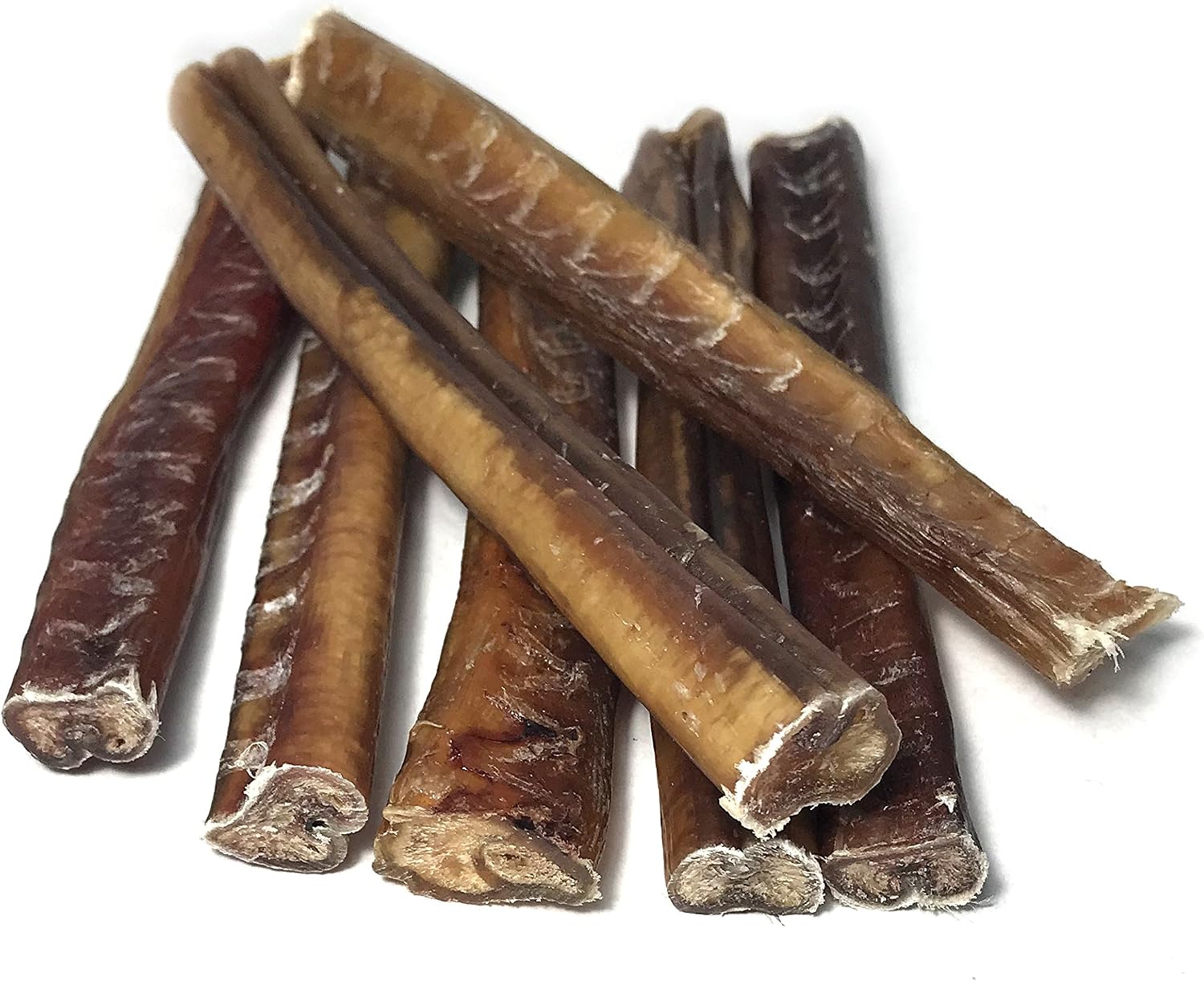 Sancho & Lola's Standard 6-Inch 24-Count Value Pack Odor-Free Bully Sticks for Dogs Made in USA/Sourced in USA/Human-Grade/Chef-Prepared/Rawhide-Free Beef Pizzle Dog Chews