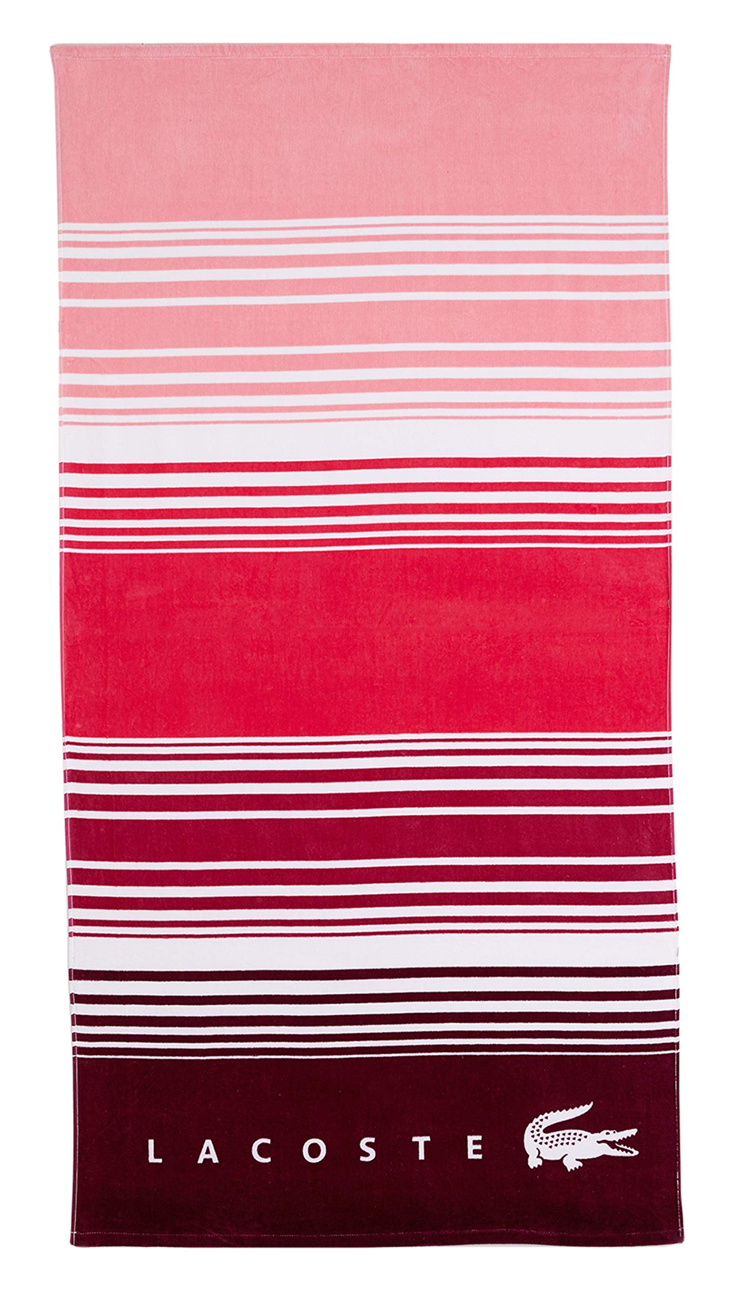 lacoste beach towel