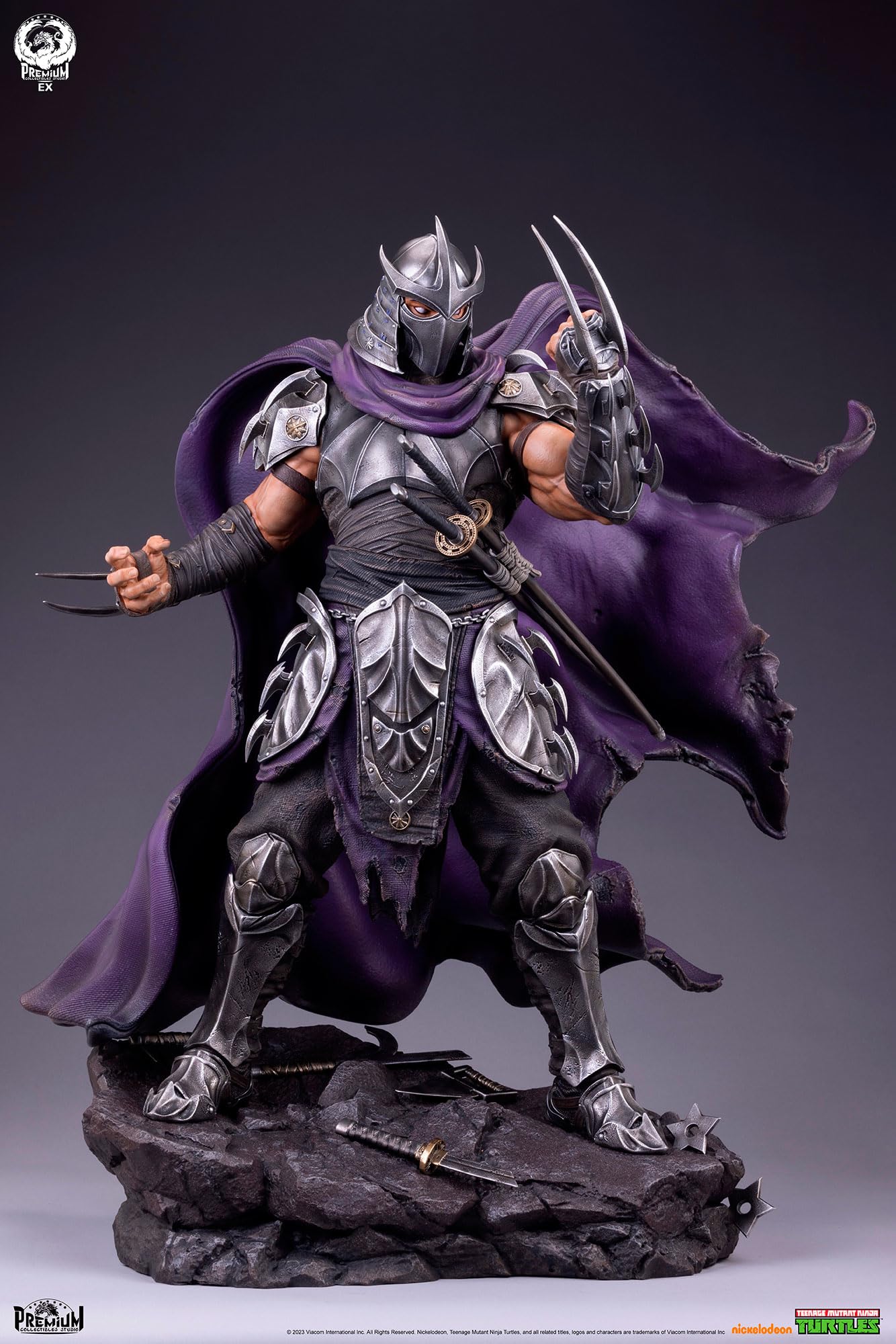 500体限定　TMNT Shredder 1/3 スタチュー フィギュア Teenage Mutant Ninja Turtles Legends Shredder 1:3 Scale Deluxe