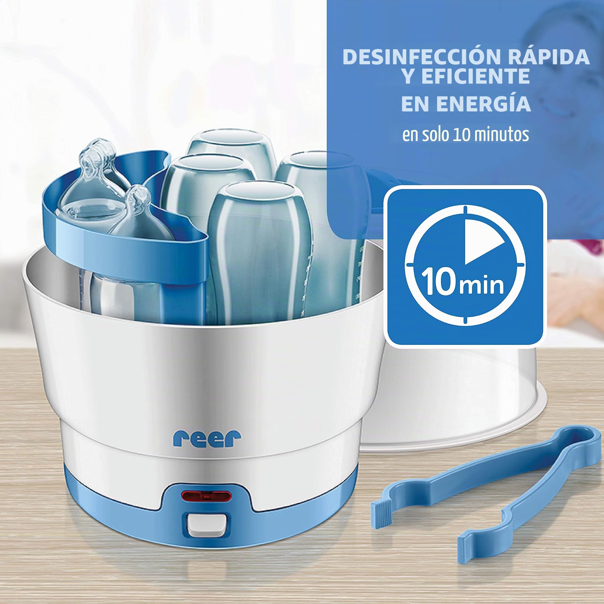 Reer Esterilizador 36020 Vapomat, Weiß