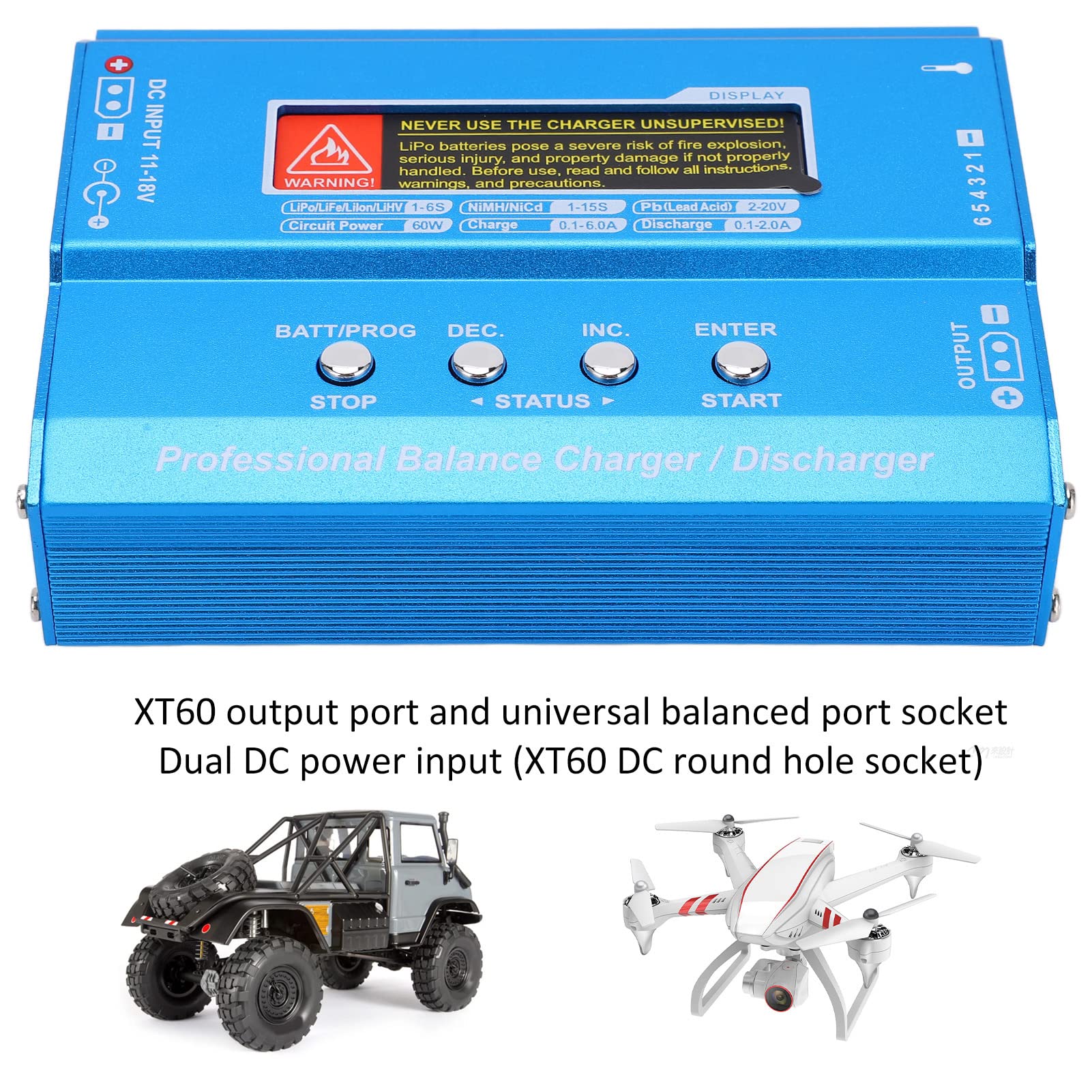 B6 V2 Lipo Battery Balance & Discharger 60W 6A