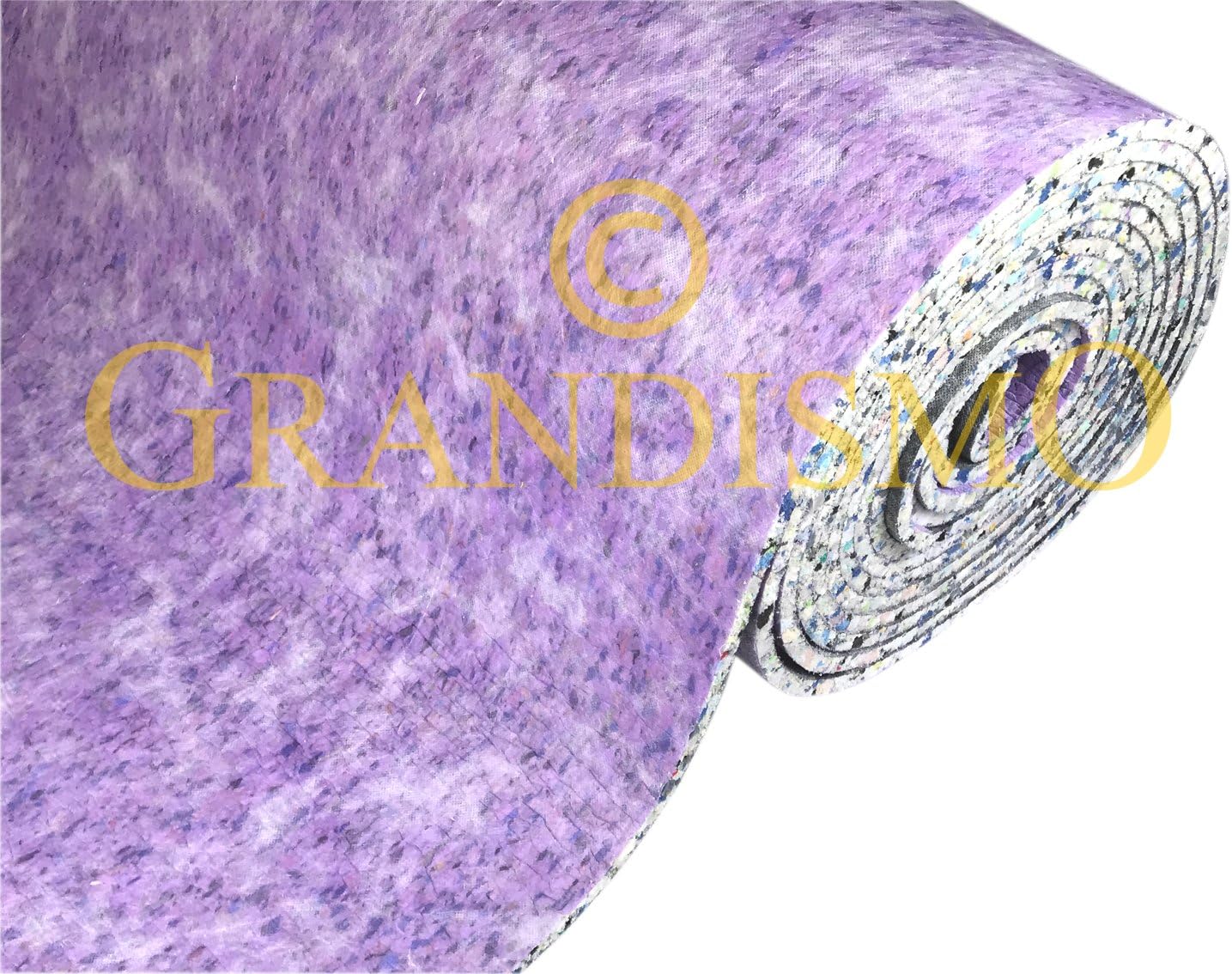 10mm Thick PU Foam Luxury Carpet Underlay Roll - 11mm High Density Underlay And Fire Retardant