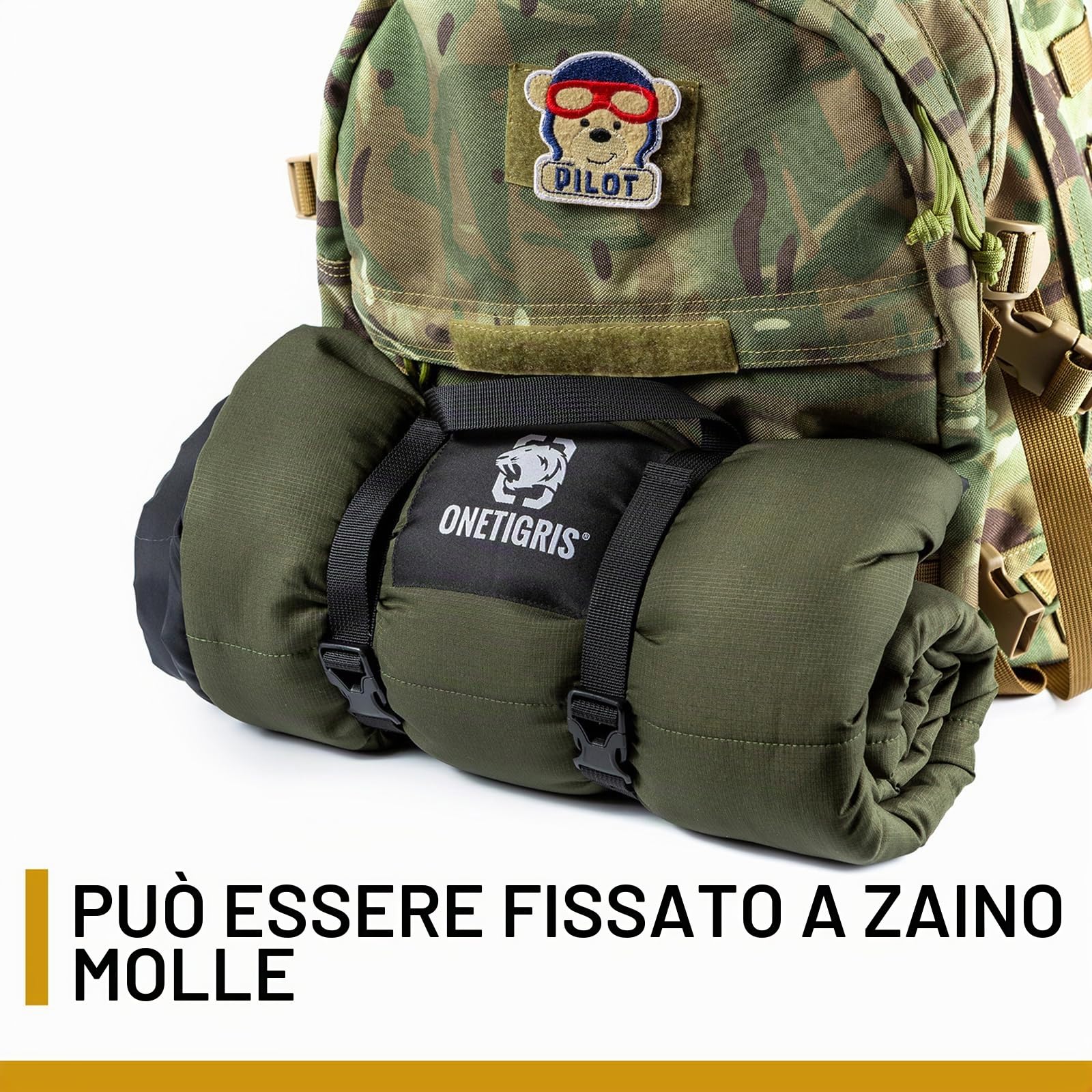 OneTigris coperta per cani lavabile in lavatrice, tappetino per cani comfort e morbidezza letto per cani per viaggio campeggio all'aperto, 110cm x 68cm