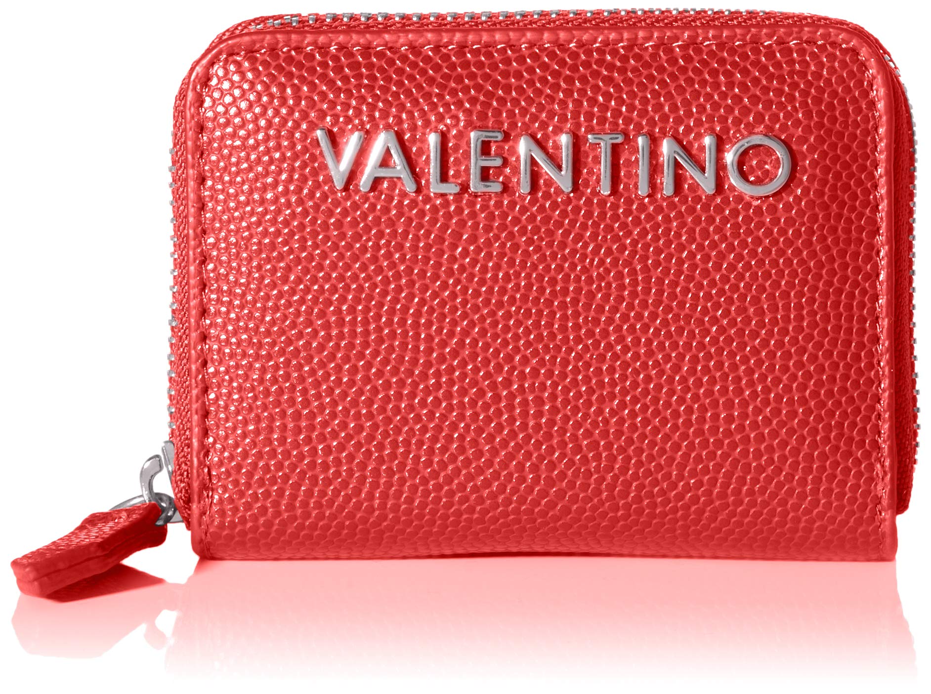 Valentino by Mario Valentino Divina Women’s Wallet, Red (Rosso), 1.8x7.5x10 centimeters (B x H x T)