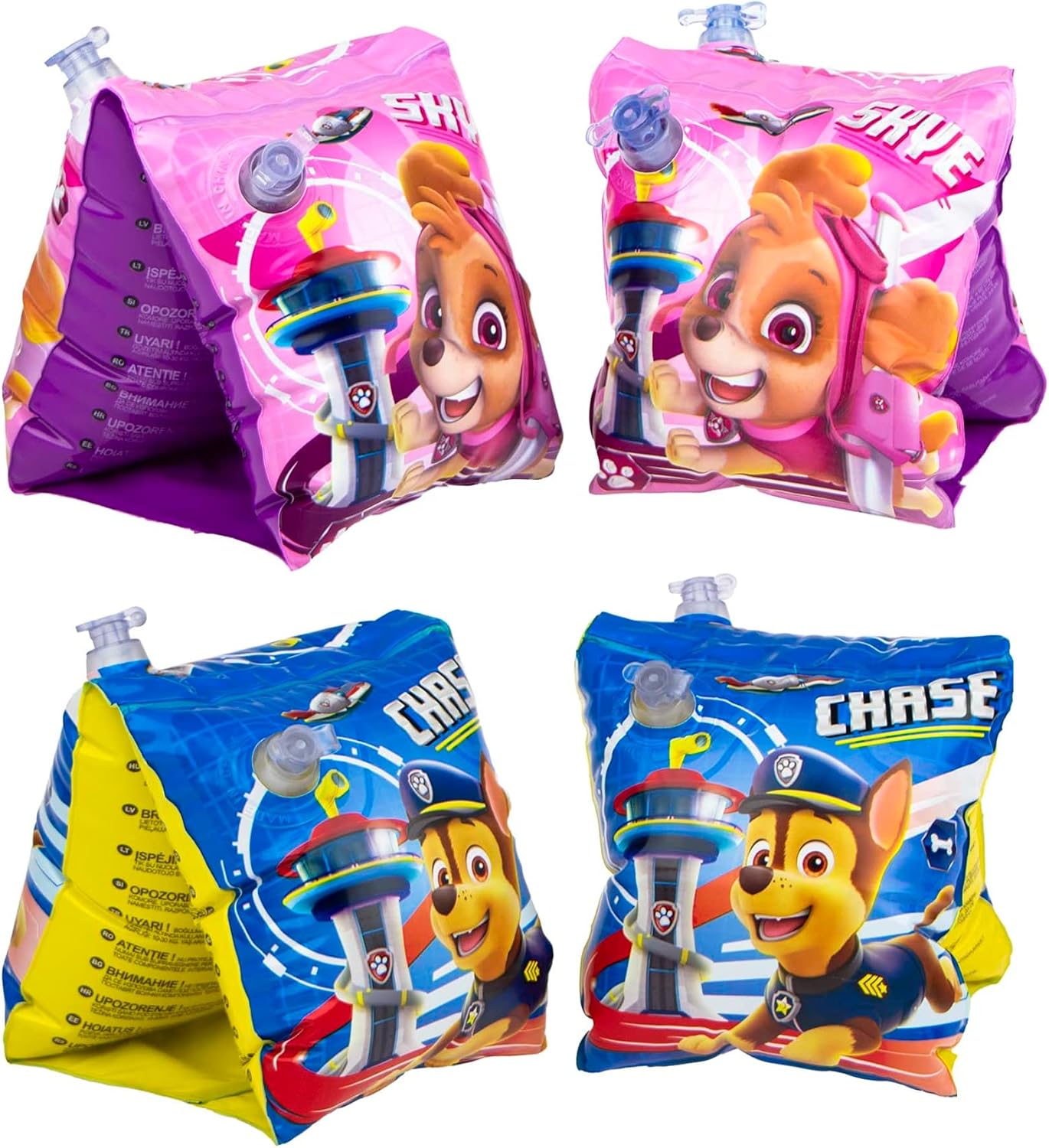 Paw Patrol Skye Brassards pour enfants de 3 à 6 ans Idéal pour la