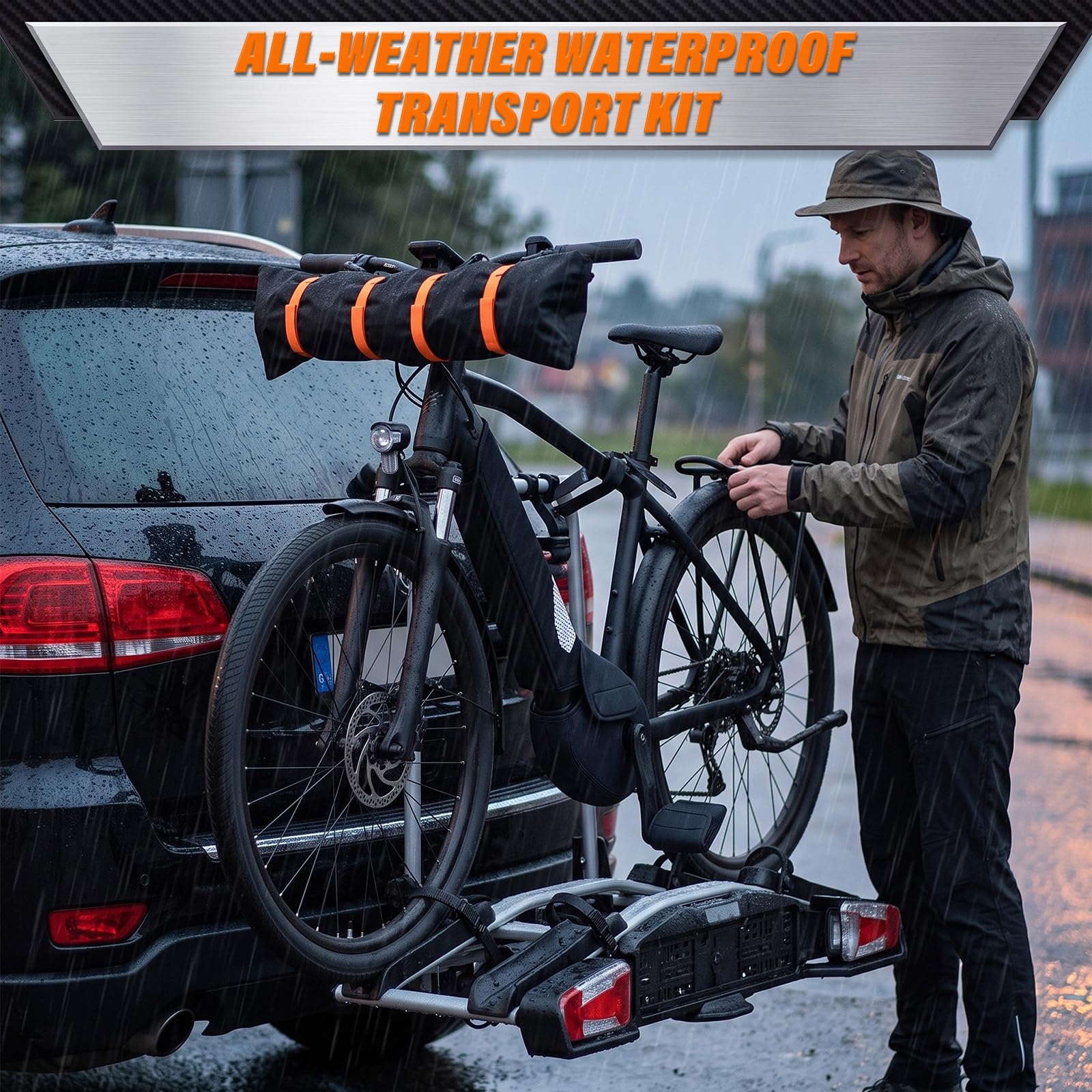 5-teiliges E-Bike Transportschutz Set, wasserabweisende Schutzhüllen