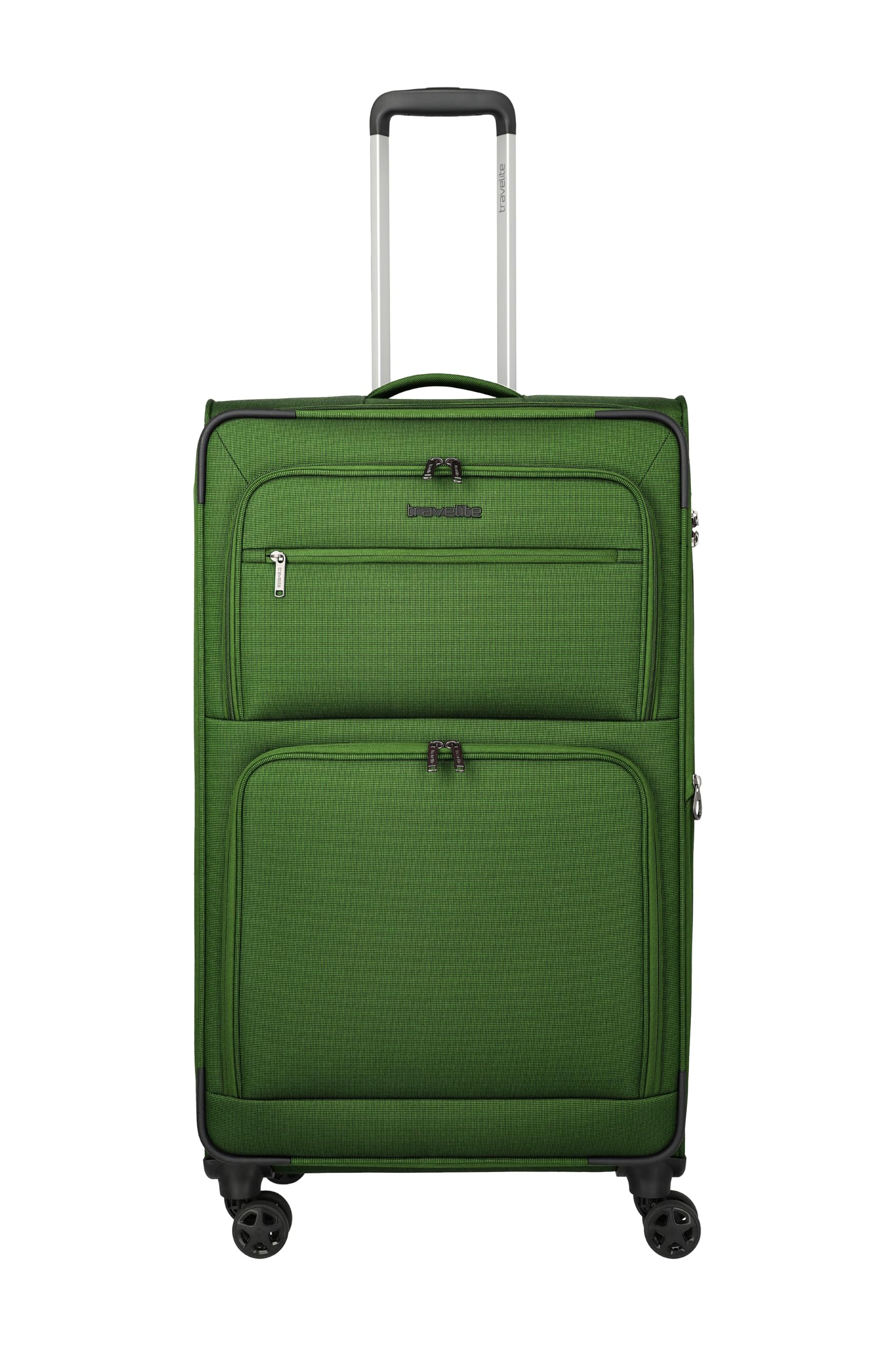 Travelite Koffer CUBIS Größe L, 83 cm, 118–130 l, Trolley mit TSA-Schloss