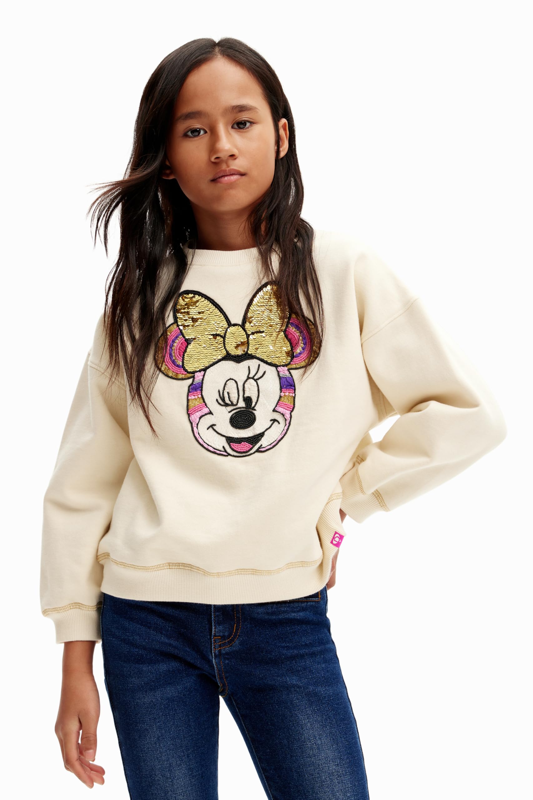 Desigual Sweat_Briana_Mickey, 1001 Crudo, M
