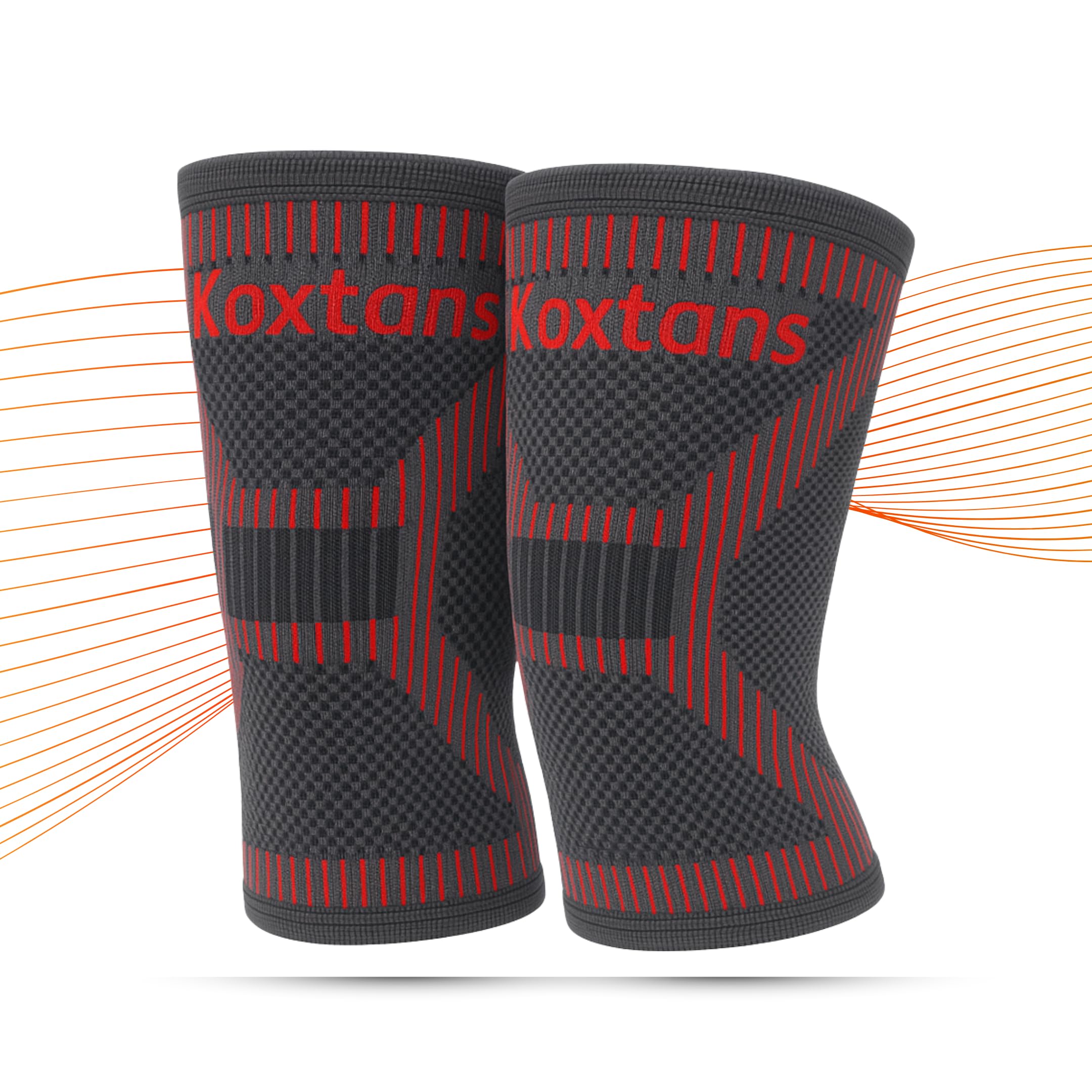 Koxtons Knee Caps for Women and Knee Support for Men, Anatomically Designed with 3D Seamless & Angular Design for Enhanc