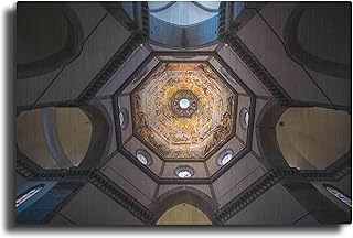'Under The Brunelleschi's Dome' by Giuseppe Torre, Metal Wall Art, 24"x16"