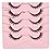 Gmagictobo Natural Lashes Short Wispy Cat Eye False Eyelashes Clear Band Fake Eyelashes Pack 7 Pairs Soft Strips Fake Eye Lashes