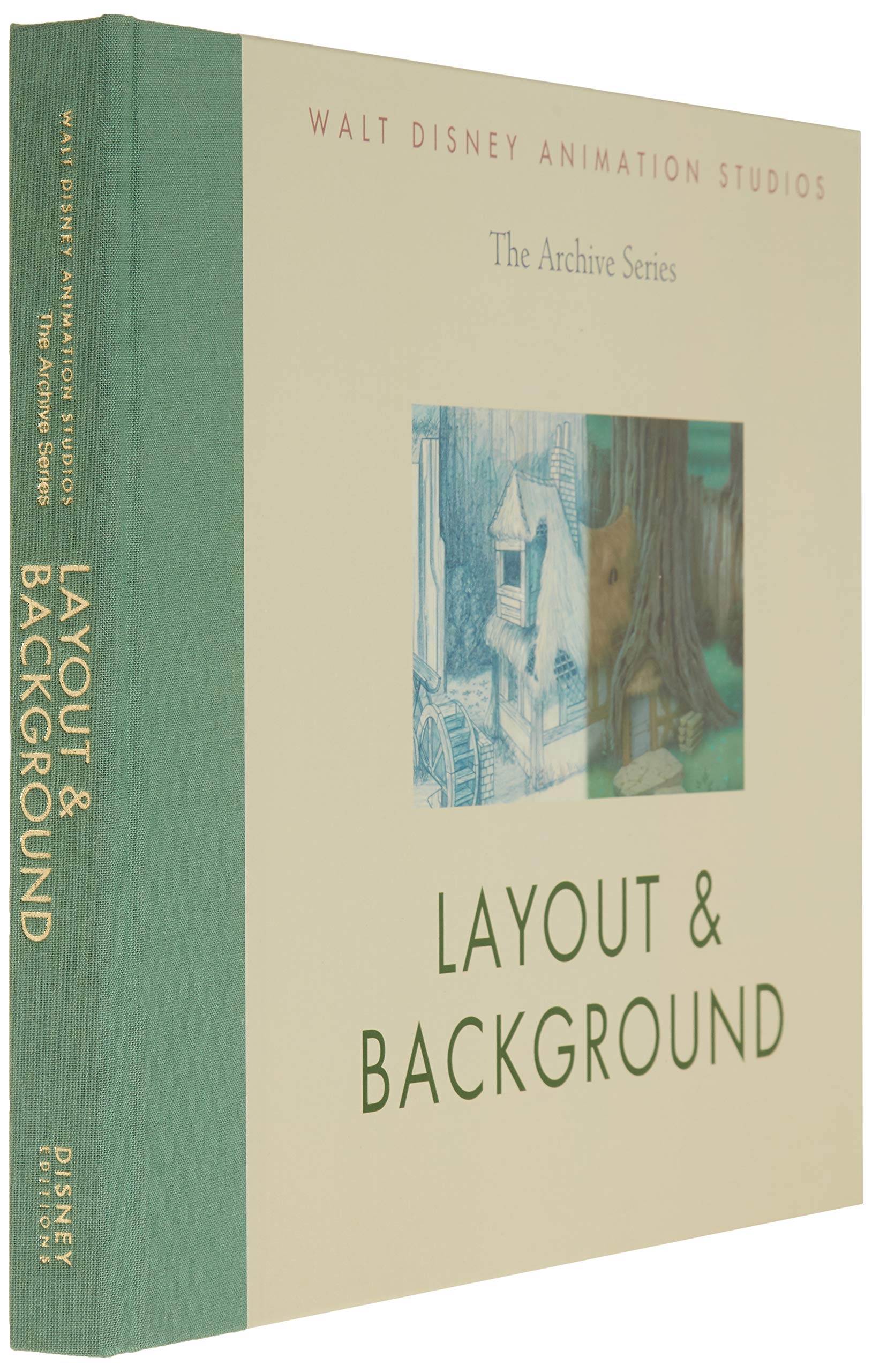 WALT DISNEY ANIMATION STUDIOS ARCHIVES BK 04 LAYOUT: Layout & Background