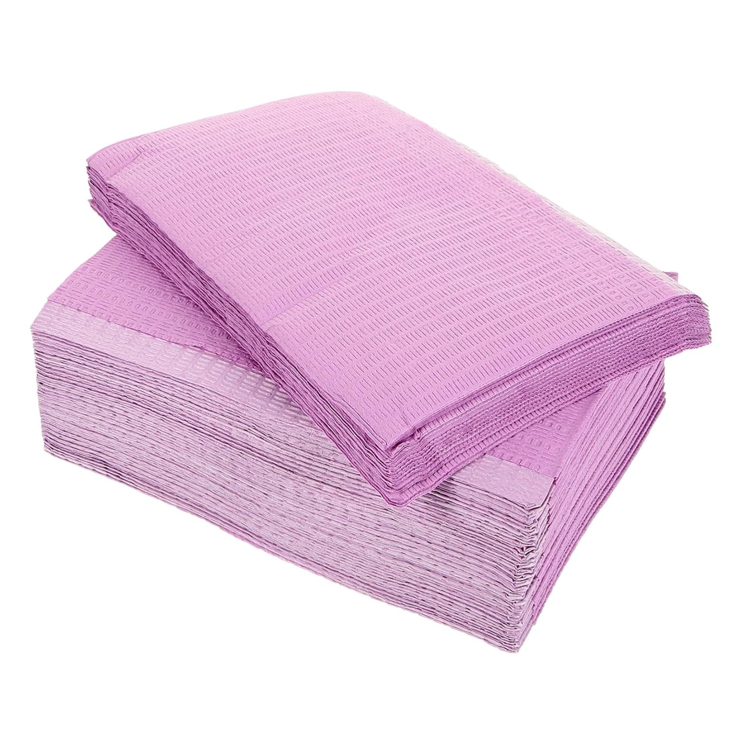 125sheets Disposable Bibs Non-Woven Bibs for Clinics Shops and Feeding Practical and Convenient for Adults