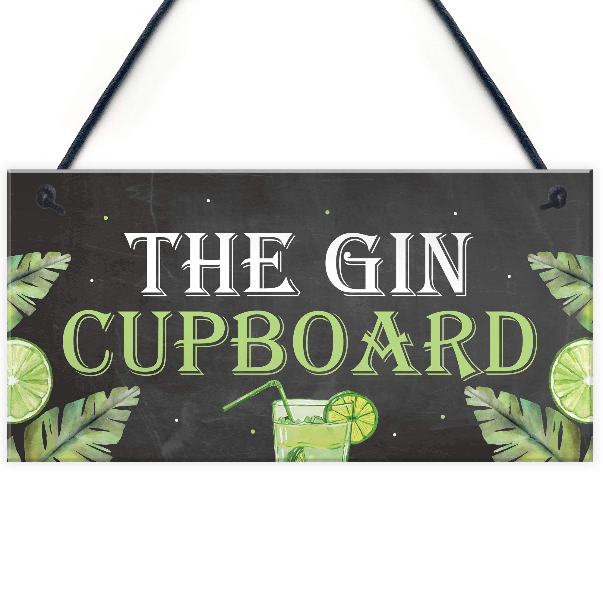 Red Ocean Funny Alcohol Sign Gin Gifts Man Cave Home Bar Pub Plaque Garden Shed Sign