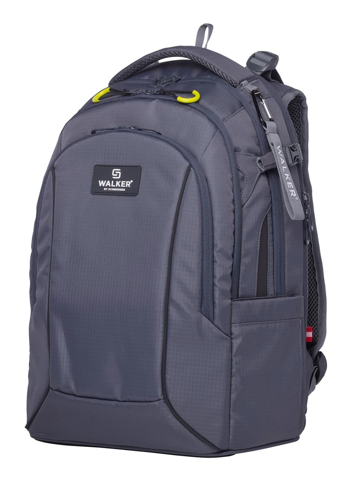 Walker Schulrucksack Rucksack mit Laptopfach Campus Neo Backpack 30L Steel Grey grau