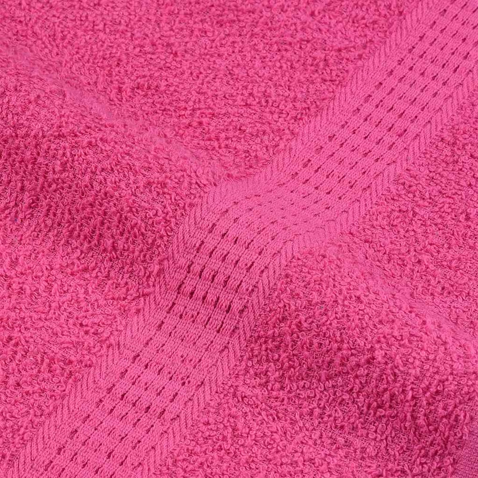 Rantry Badetücher 2 STK. Rosa 100x150 cm 360 g/m² 100% Baumwolle Badetuch Model137052