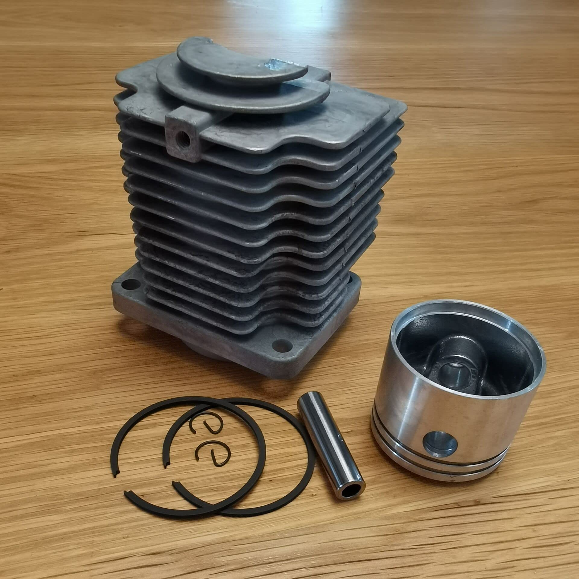 DUNLAP Zestaw tłoka cylindrycznego Nikasil 46 mm do pił łańcuchowych Super XL XL-AO SXL-AO Części do narzędzi ogrodowych