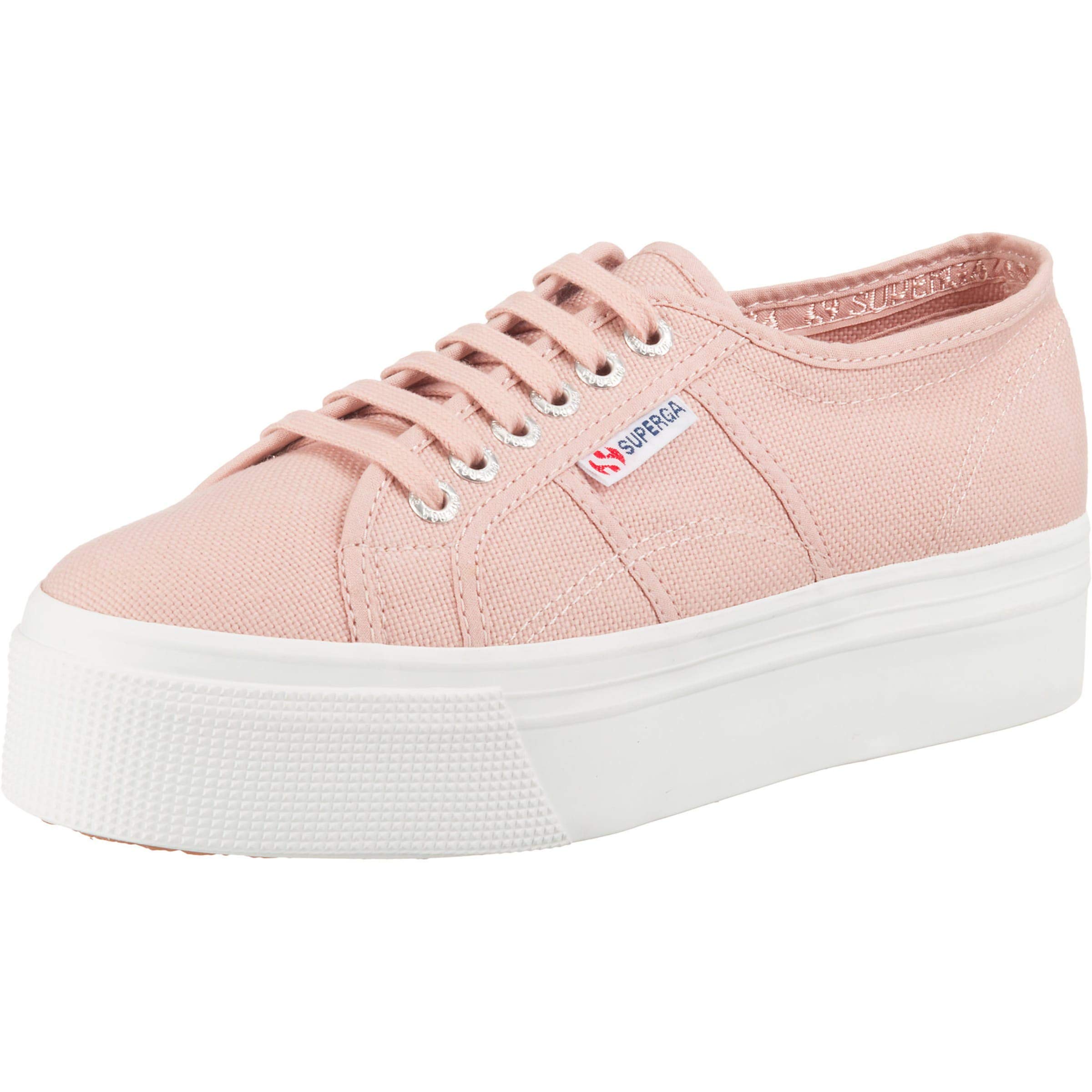 Superga Women's Low-Top Trainers, Acotw Linea Up and Down, Black