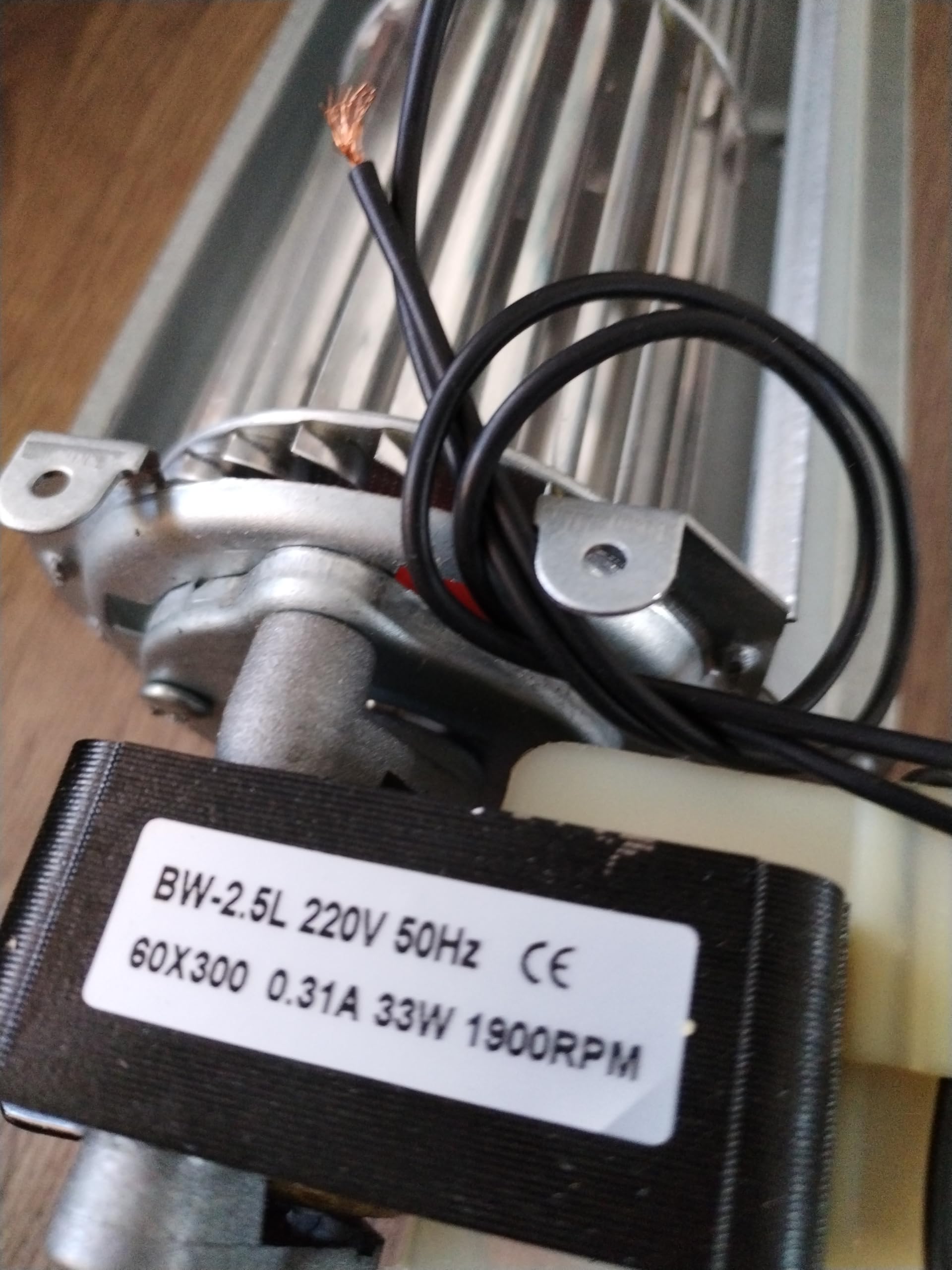 3S SuperSamaStore - Ventilador de refrigeración tangencial izquierdo (300 mm, paquete 15 mm, 230 V, 50 Hz