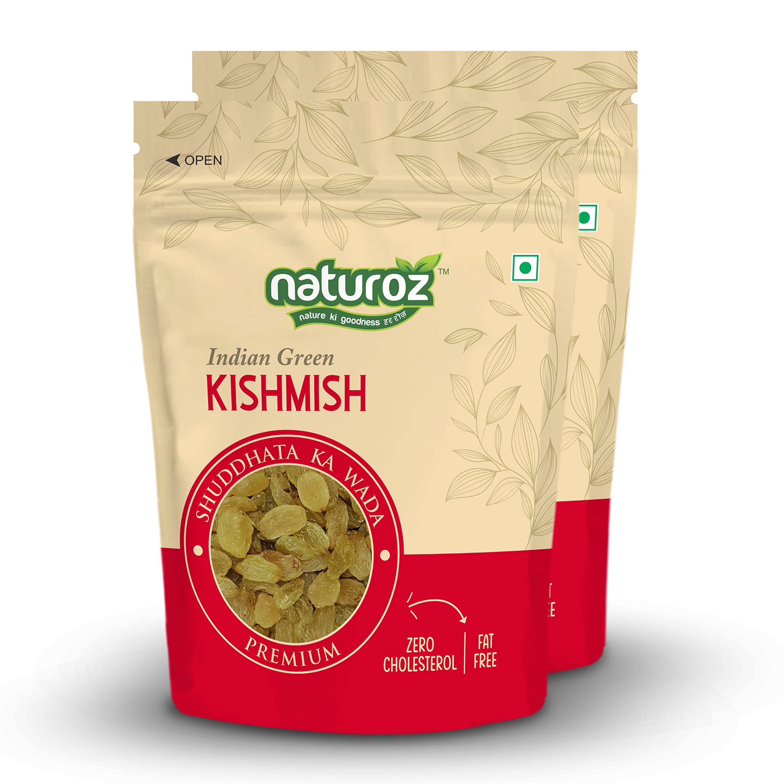 Naturoz Indian Green Kishmish, 2 x 500 g (B08262Z4FF) Amazon Price History, Amazon Price Tracker