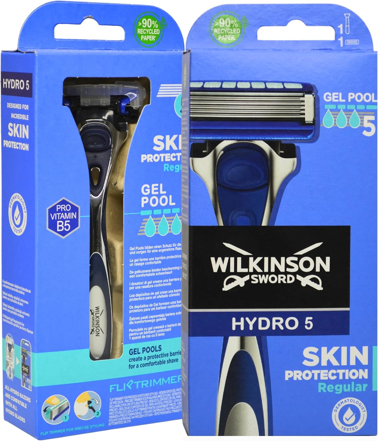 Hair Removal Razor Men's Shaving Hydro 5 Razor Blades Shavers for Women