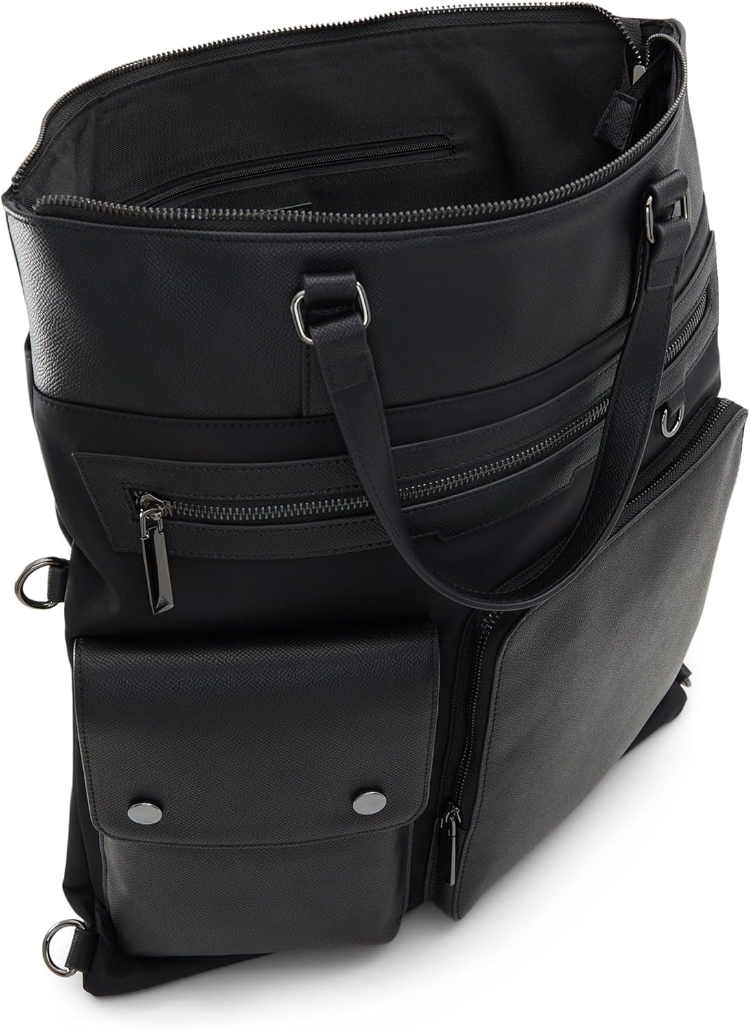 Aldo Men's Comaridx Backpack, Medium, Open Black