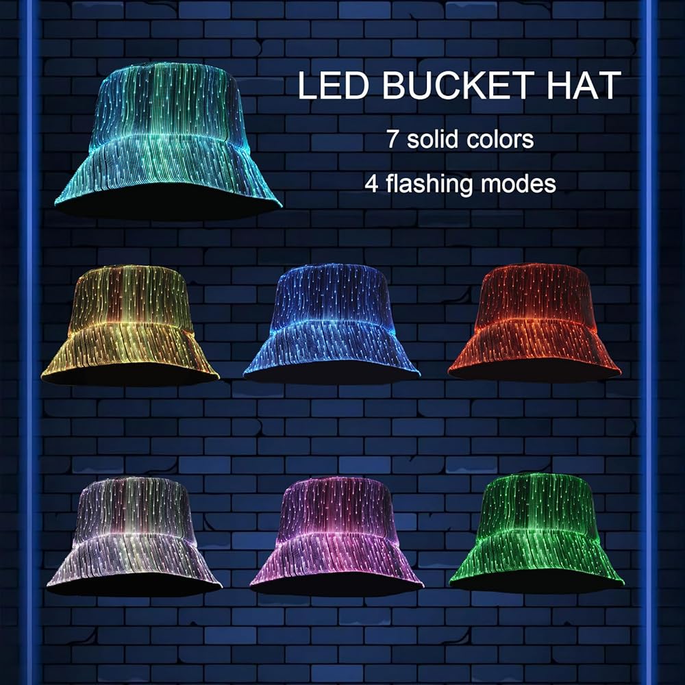 Amazon.co.jp: lumisonata LED レイブバケットハット ライト