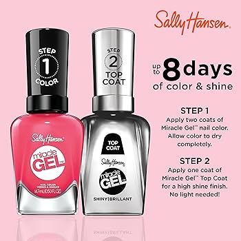 Amazon.com: Sally Hansen Miracle Gel Salon Quality Nail Polish