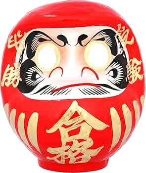 Amazon.co.jp: 【神社祈願済み】 合格 高崎だるま 受験必勝 3号 高さ約