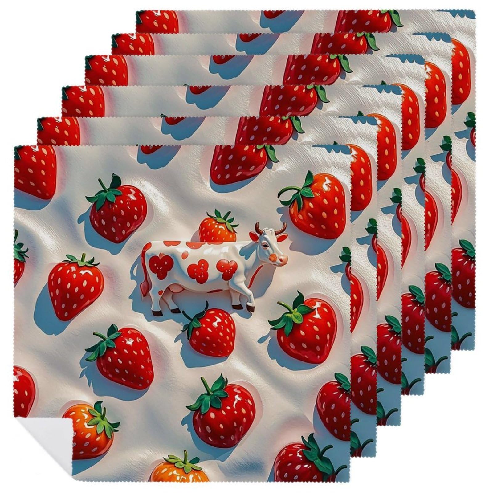 Serviettes de table lavables cadeau de pendaison de crémaillère original