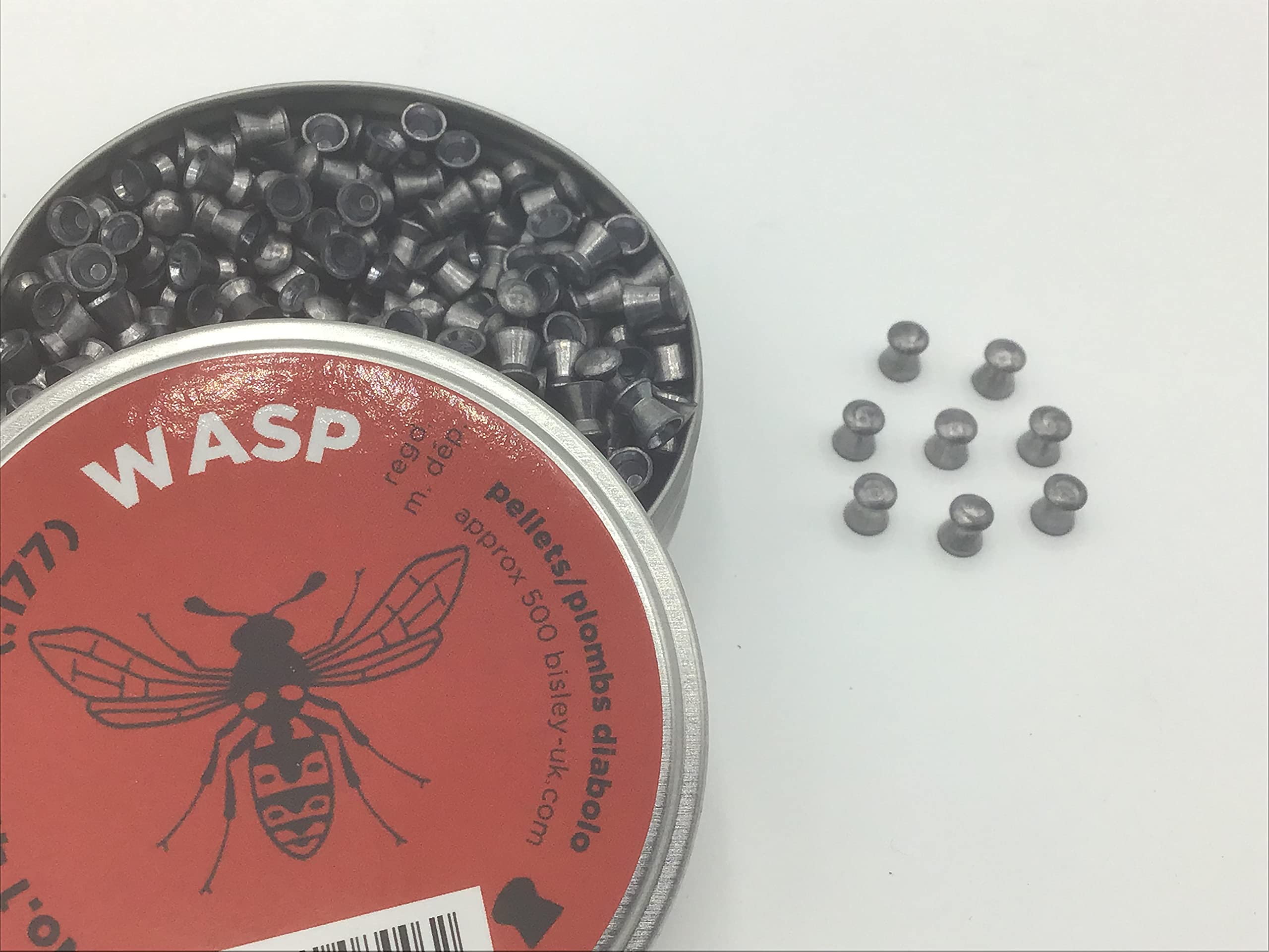 Wasp Pellets #1: .177: 4.5mm, Red - Image 4