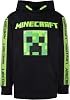 Minecraft - Clothes - Boys Patterned Hoodie - 100% Cotton Hoodie - Creeper Hoodie