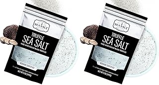 Italian Truffle Sea Salt - Gourmet Infused (2-Pack)