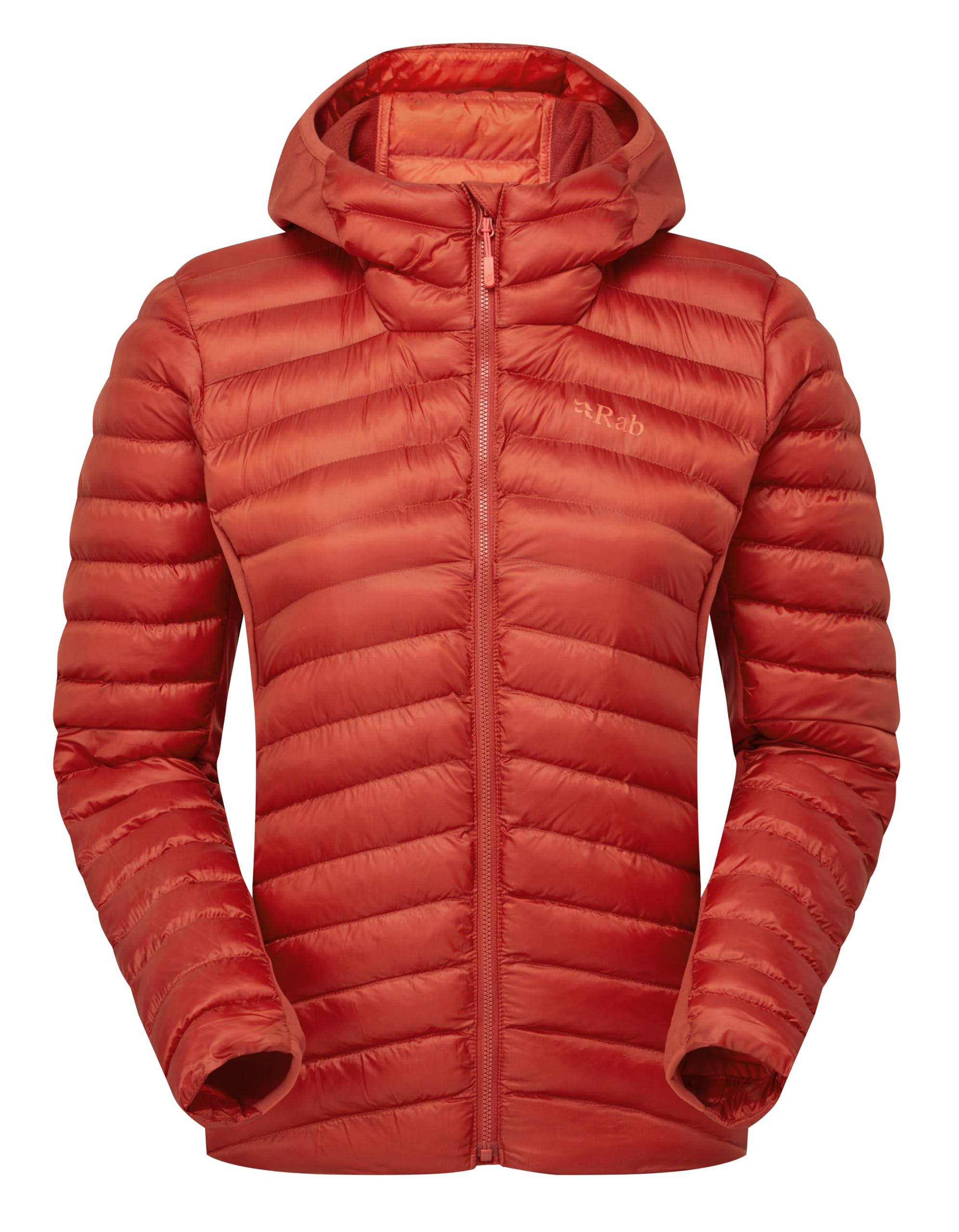 Rab Women's Tuscan Red Cirrus Flex Hoody - Lightweight Insulated Coat For Trekking, Skiing, & Climbing - X-Large