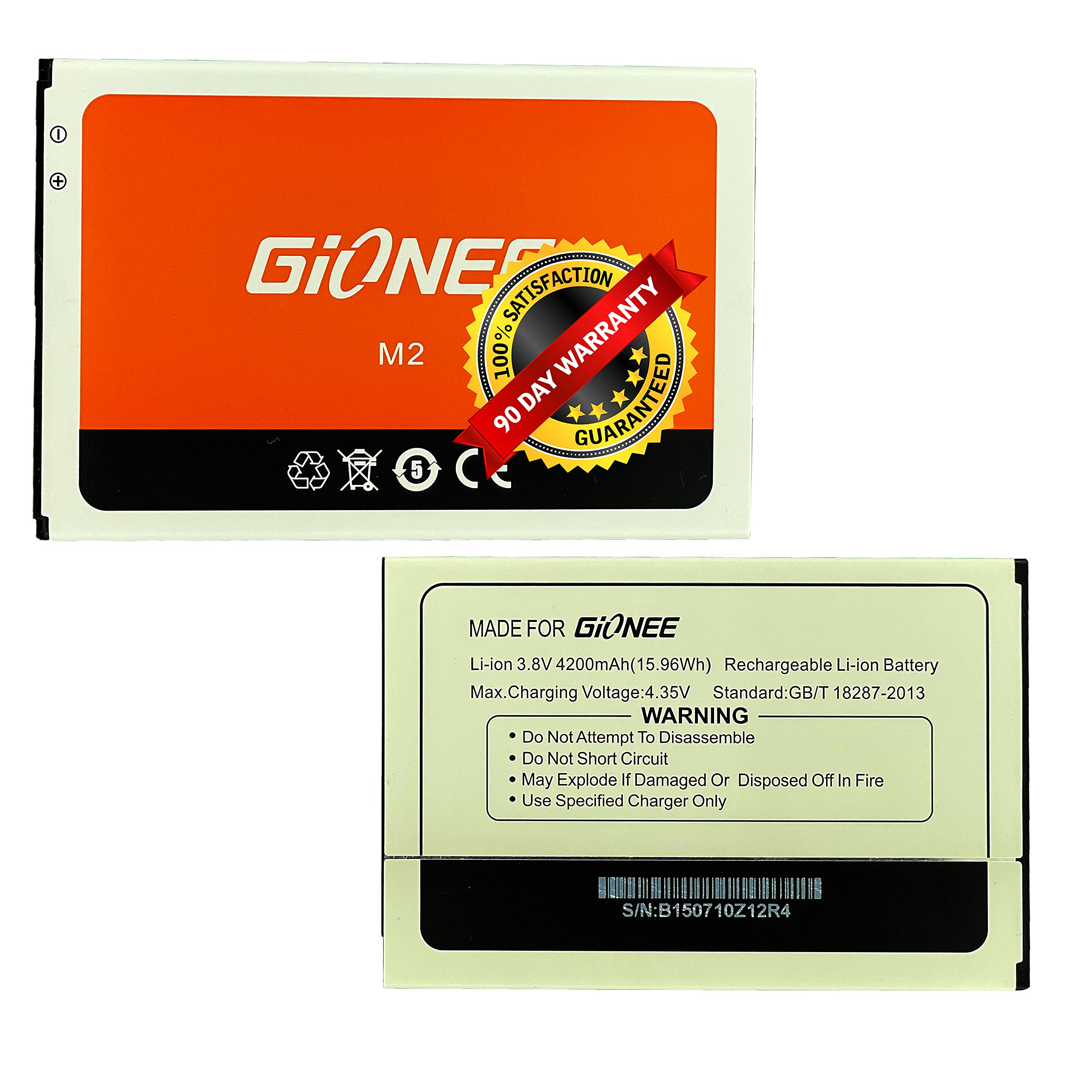 OriginaI M2 Battery for Gionee M2 (4200mAh) with 3 Months Warranty