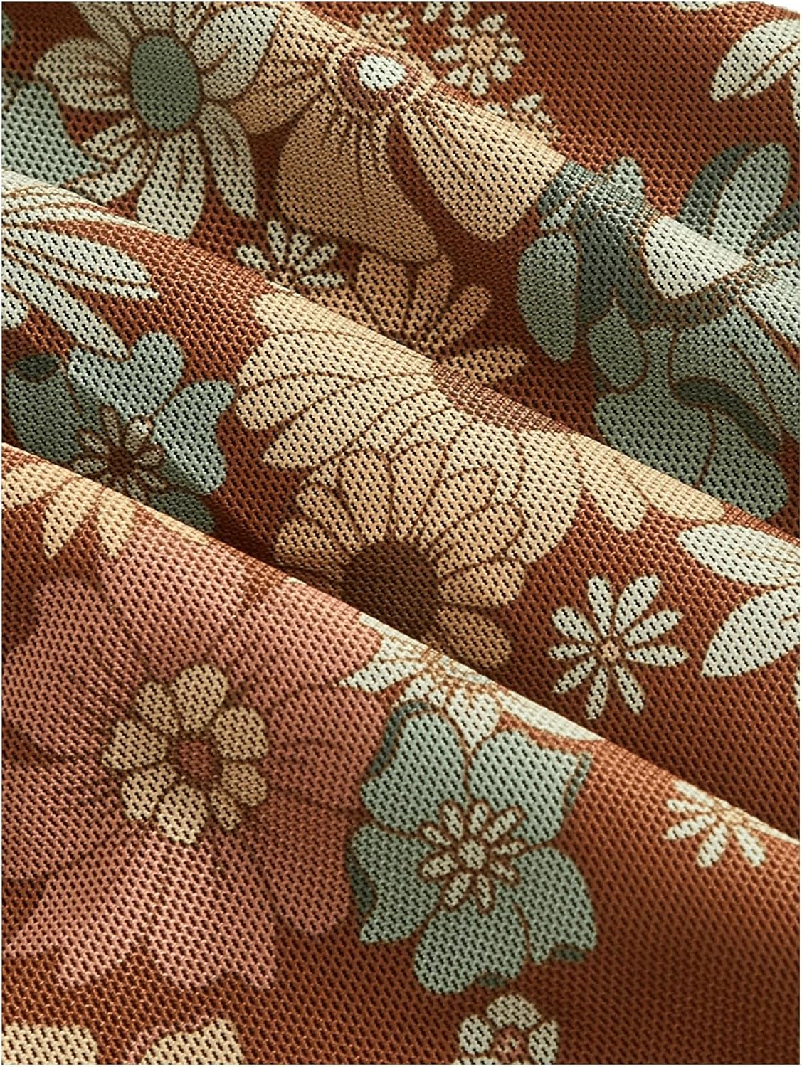 Floerns Women's Plus Size Allover Floral Print Draped Halter Neck Tie Back Bodycon Dress - Image 4