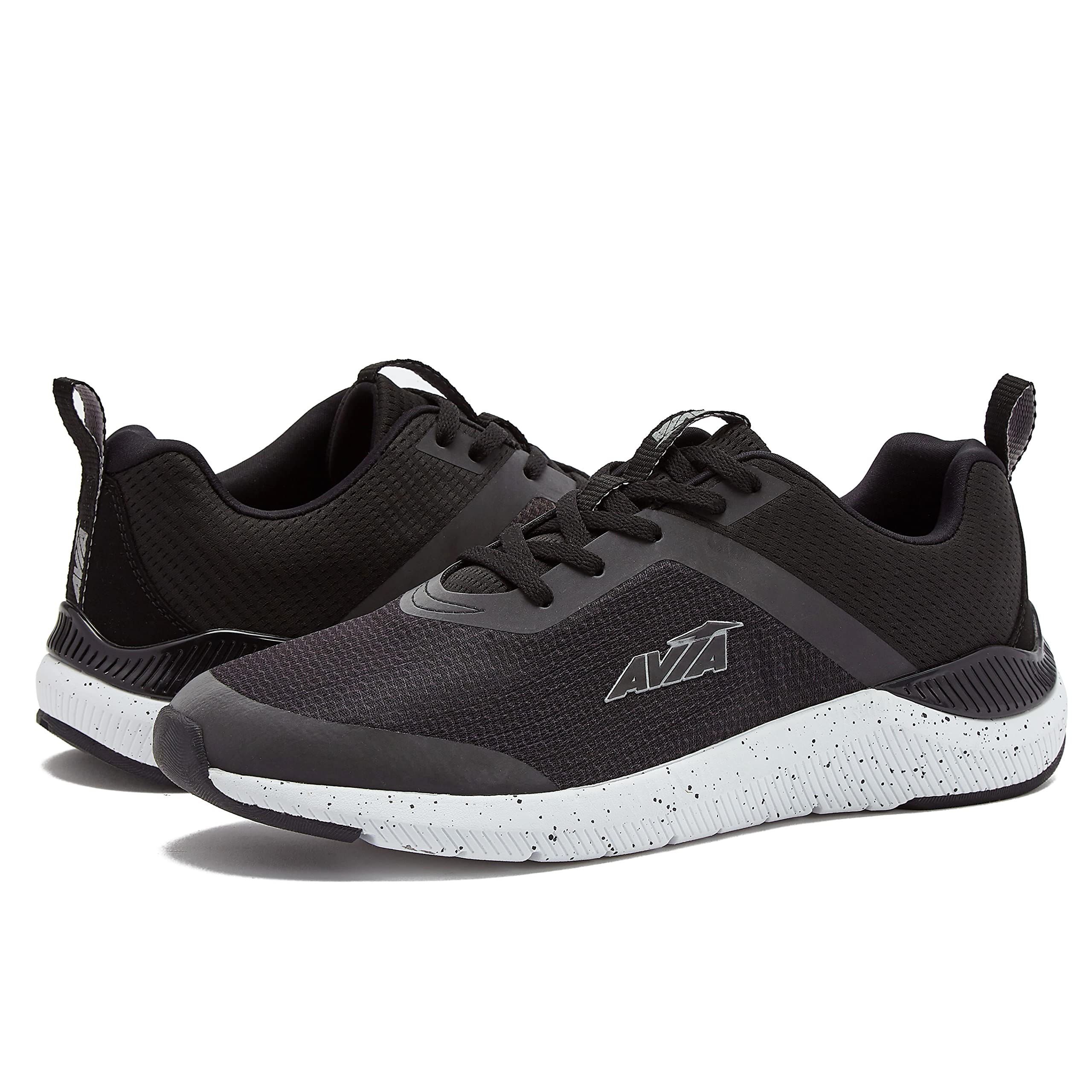 Avia Zoom Men’s Running Shoes with Lightweight Breathable Mesh Upper and Memory Foam