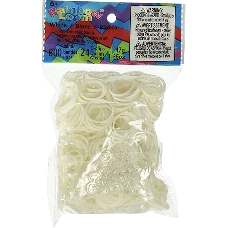 Clear Rainbow Loom Bands: Make Your Own Custom Bracelets and Toys