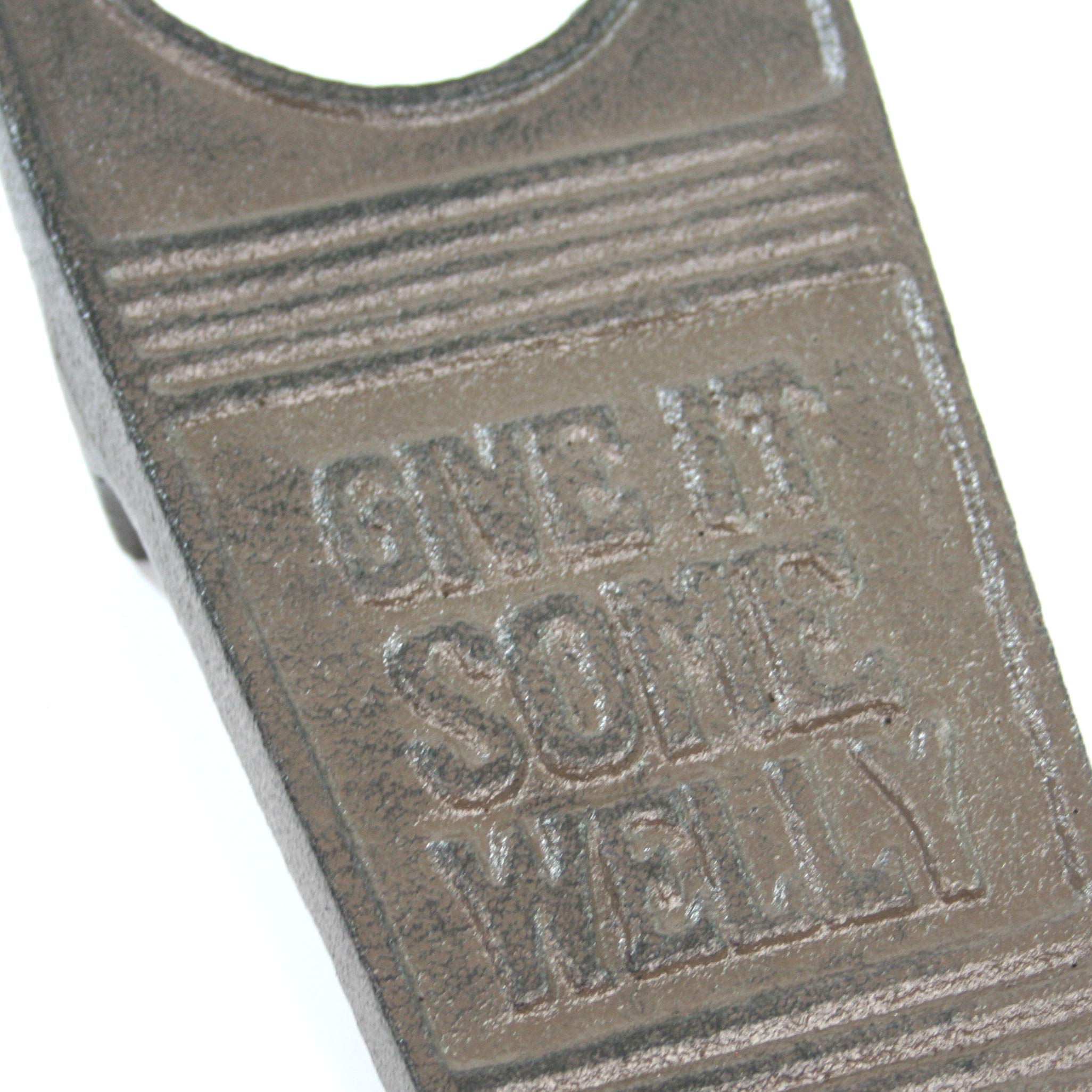 Black Ginger Tradizionale cric in ghisa per stivali, tira stivali, design Welly. Raschietto per scarpe Wellington Remover.