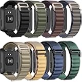 8 Pack Alpine Loop+Sport loop+Trail Loop+Ocean Band Compatible with Apple-Watch-Ultra3-Band 49mm 46mm 45mm 44mm for Men Women,Breathable forUltra 3/2/1 iWatch SE 3 2 1 Serie 11 10 9 8 7 6 5 4
