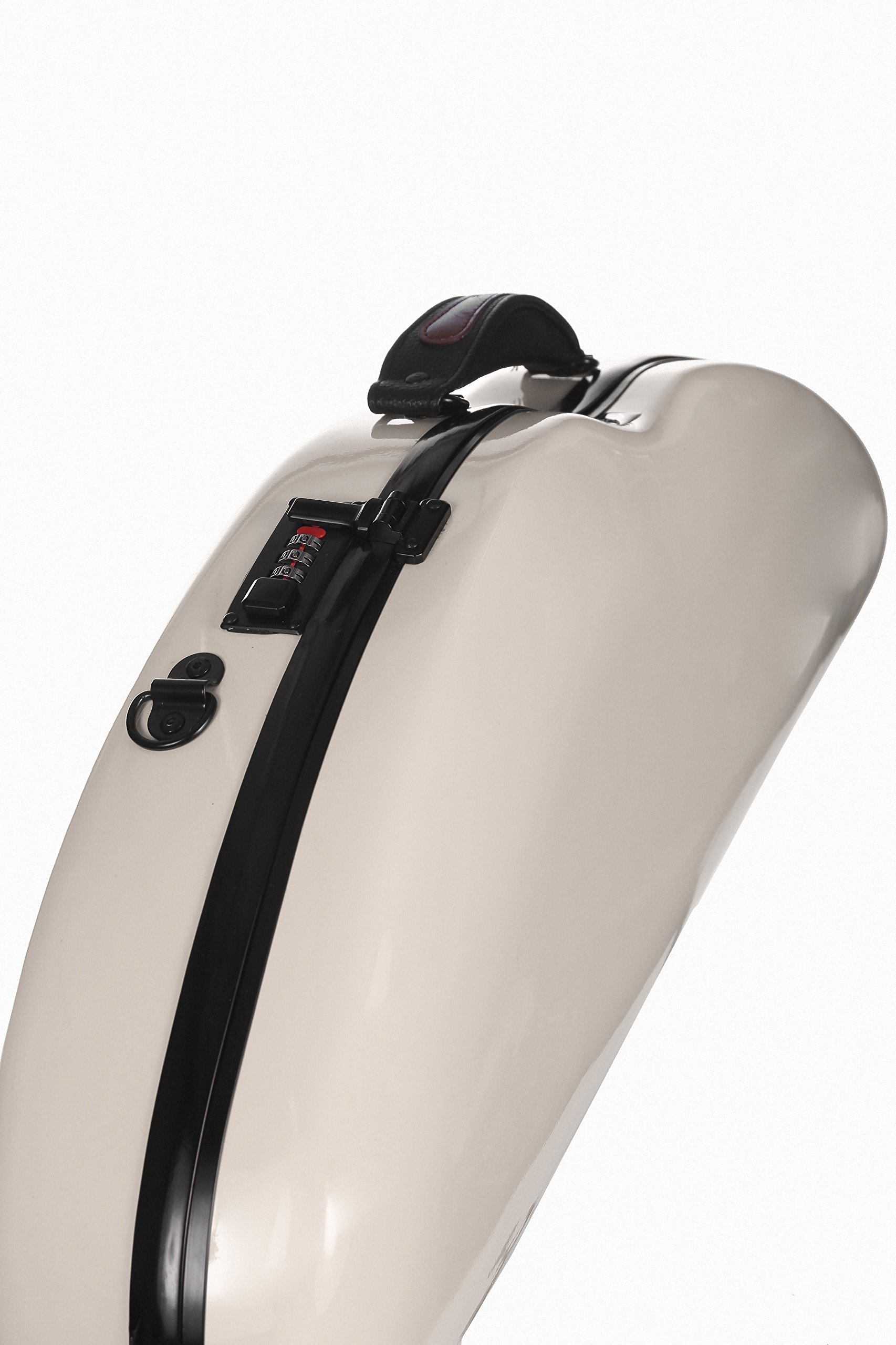 Geigenkoffer Fiberglass 4/4 Safe Flight perle M-case + Musiktasche