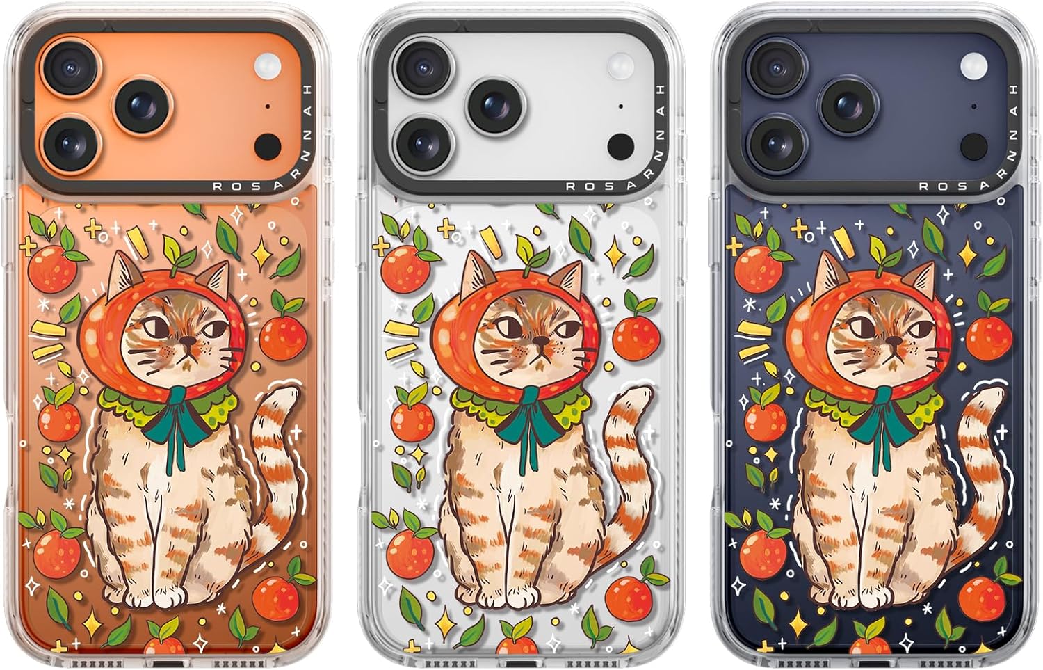 for iPhone 17 Pro Max Case Cute - Durable Shockproof 6.6 ft Drop Impact Phone Case - Funny Kitty Cat Design (6.9") Clear - Image 8
