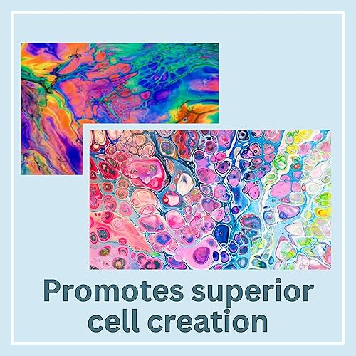 Miniatura 6 de Spot On Aceite acrílico para verter  100% silicona pura con dos (2) tapas para satisfacer tus necesidades artísticas para una creación celular