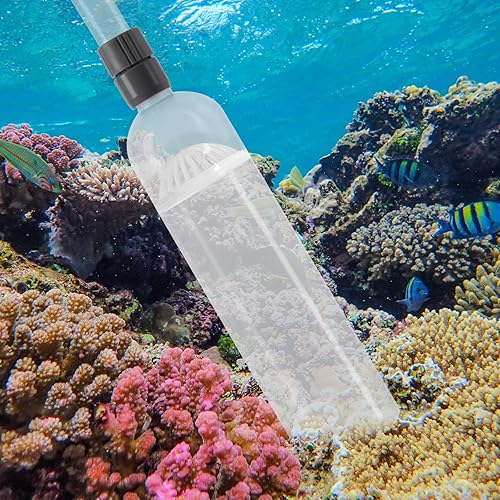 Umisun Cambiador de agua manual, limpiador de grava, filtro de agua, tubo sifón, herramienta de transferencia de fluidos, bomba de vacío de arena de