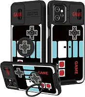 Capa para Moto G Power 5G 2023 - Capa de telefone feminina bonita estética console de jogos design exclusivo com capa de câmera e suporte de anel Funda para Motorola G Stylus 5G 2023