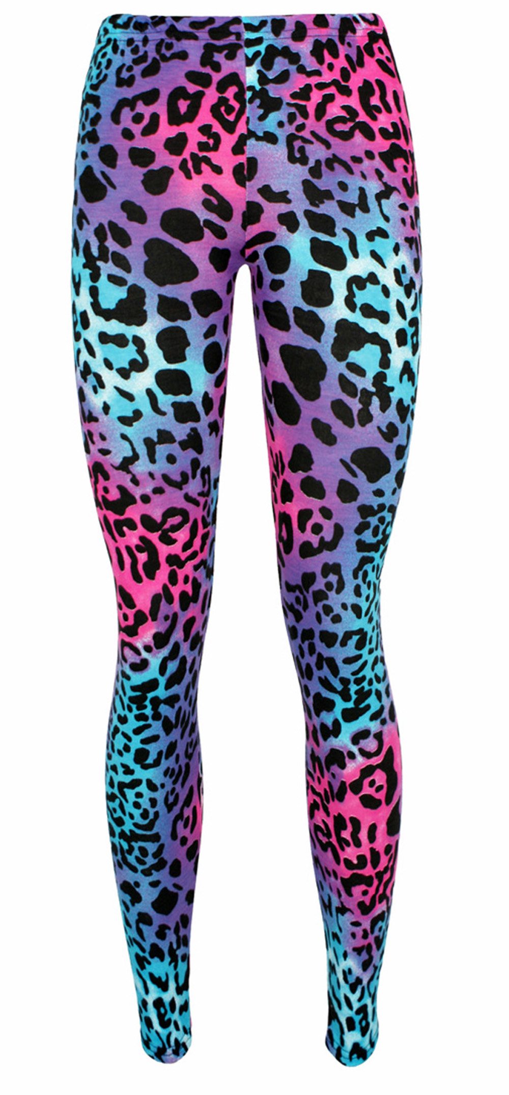 GUBA Leggings Printed Jeggings Full Length Ladies Women Stretchy Pants Skinny Trouser