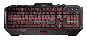 ASUS 耐久性が高く防滴仕様のマクロ機能搭載英語配列 CERBERUSシリーズ ゲームキーボード CERBERUS KEYBOARD Amazon.co.jp: ASUS 耐久性が高く防滴仕様のマクロ機能搭載英語