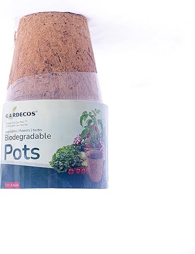 Miniatura 4 de Maceta redonda Forever Eco Coco Coir de 3 pulgadas - Paquete de 8
