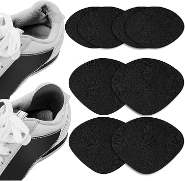 Shoe Heel Repair, 4 Pairs Inside Shoe Heel Patch Pad for Holes | Self-Adhesive, Heel Repair, Hole Repair, For Sneaker, Leather Shoes